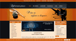 Desktop Screenshot of luxusni-pera.cz